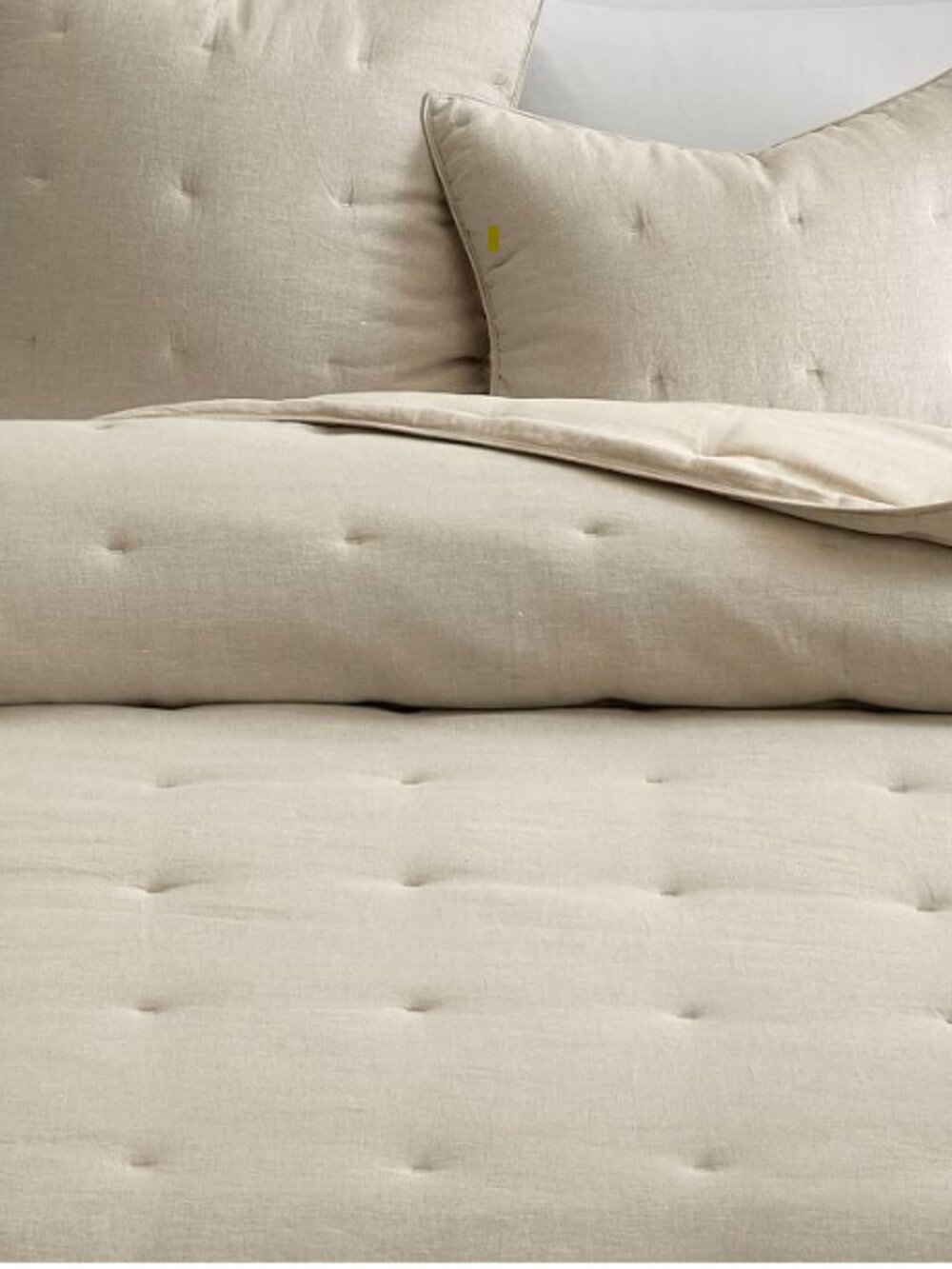 Pottery Barn Belgian Linen Comforter - Full/Queen